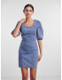 PIECES Rochie 'Bru' albastru denim - Pled.ro