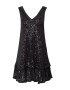 PIECES Rochie de cocktail 'Delphia' negru - Pled.ro