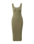 PIECES Rochie 'KITTE' oliv - Pled.ro