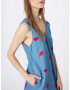 PIECES Rochie 'MELLI' albastru denim / roșu - Pled.ro