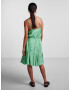 PIECES Rochie 'Nya' verde / alb - Pled.ro