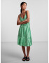 PIECES Rochie 'Nya' verde / alb - Pled.ro