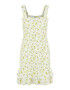 PIECES Rochie 'Taylin' crem / galben / verde / portocaliu - Pled.ro