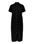 PIECES Rochie tip bluză 'LUNA' negru - Pled.ro