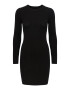 PIECES Rochie tricotat 'Crista' negru - Pled.ro