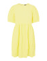 PIECES Rochie 'Tulle' galben citron - Pled.ro