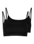 PIECES Sutien 'Symmi' negru - Pled.ro