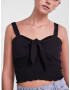 PIECES Top 'MINNA' negru - Pled.ro