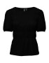 PIECES Tricou 'Alka' negru - Pled.ro