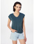 PIECES Tricou 'Billo' auriu / verde petrol - Pled.ro