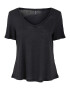 PIECES Tricou 'Phoebe' negru - Pled.ro