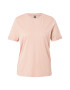 PIECES Tricou 'Ria' roz pastel - Pled.ro