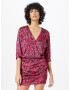 Pimkie Rochie 'NIGHT' roz pitaya / negru - Pled.ro