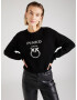 PINKO Pulover 'BURGOS' negru / alb - Pled.ro