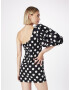 PINKO Rochie 'CEDRO' negru / alb - Pled.ro