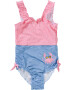 PLAYSHOES Costum de baie întreg 'Krebs' albastru fumuriu / albastru regal / auriu / roz deschis / alb - Pled.ro