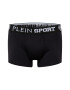 Plein Sport Boxeri 'Tiger' negru / alb murdar - Pled.ro