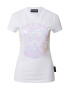 Plein Sport Tricou rosé / alb - Pled.ro