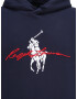 Polo Ralph Lauren Big & Tall Bluză de molton bleumarin / roșu / alb - Pled.ro