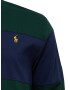 Polo Ralph Lauren Big & Tall Tricou albastru marin / galben auriu / verde pin / alb - Pled.ro