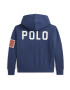 Polo Ralph Lauren Bluză de molton alb kitt / bleumarin / roșu / alb - Pled.ro