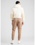 Polo Ralph Lauren Pantaloni cu buzunare gri taupe / alb - Pled.ro