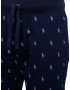 Polo Ralph Lauren Pantaloni de pijama bleumarin / albastru deschis / alb - Pled.ro