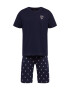 Polo Ralph Lauren Pijama scurtă bleumarin / alb - Pled.ro