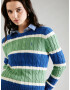 Polo Ralph Lauren Pulover albastru / verde mentă / alb - Pled.ro