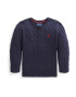 Polo Ralph Lauren Pulover bleumarin / roșu - Pled.ro