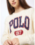 Polo Ralph Lauren Pulover crem / bleumarin / roșu cireș - Pled.ro