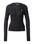 Polo Ralph Lauren Pulover 'JULIANNA' negru / alb - Pled.ro