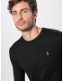 Polo Ralph Lauren Pulover negru / argintiu - Pled.ro