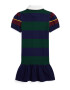 Polo Ralph Lauren Rochie albastru închis / verde smarald / roșu bordeaux / alb - Pled.ro