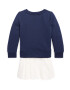 Polo Ralph Lauren Rochie bleumarin / alb - Pled.ro