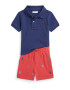 Polo Ralph Lauren Set bleumarin / albastru deschis / roșu - Pled.ro