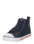 Polo Ralph Lauren Sneaker 'HAMPTYN' bleumarin / galben / verde / roșu - Pled.ro