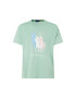 Polo Ralph Lauren Tricou albastru / verde pastel / roz / alb - Pled.ro