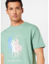 Polo Ralph Lauren Tricou albastru / verde pastel / roz / alb - Pled.ro