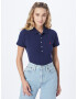 Polo Ralph Lauren Tricou 'Julie' bleumarin / roșu - Pled.ro