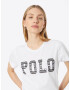 Polo Ralph Lauren Tricou negru / alb - Pled.ro