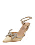 Public Desire Pumps 'MIDNIGHT' bej / argintiu / transparent - Pled.ro