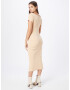 Public Desire Rochie 'POPPER' bej - Pled.ro