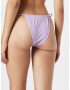 Public Desire Slip costum de baie mov pastel - Pled.ro