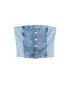 Pull&Bear Bluză albastru denim / albastru deschis - Pled.ro