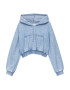 Pull&Bear Bluză de molton albastru denim - Pled.ro