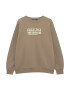 Pull&Bear Bluză de molton kaki / alb - Pled.ro