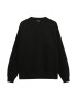 Pull&Bear Bluză de molton negru - Pled.ro