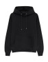 Pull&Bear Bluză de molton negru - Pled.ro