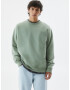 Pull&Bear Bluză de molton verde pastel - Pled.ro